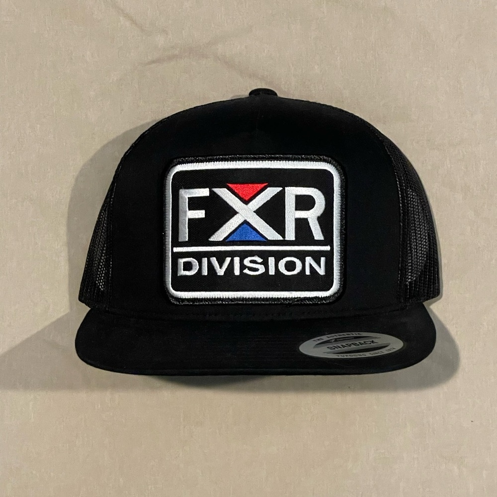 Division Black Trucker Hat